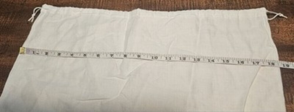 Kate Spade New York Purse Dust Bag Case Protector Storage White Bag 18.5x17" - Picture 6 of 7